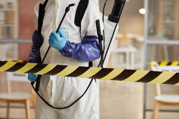 Professional Biohazard technician working in North Palm Springs, CA